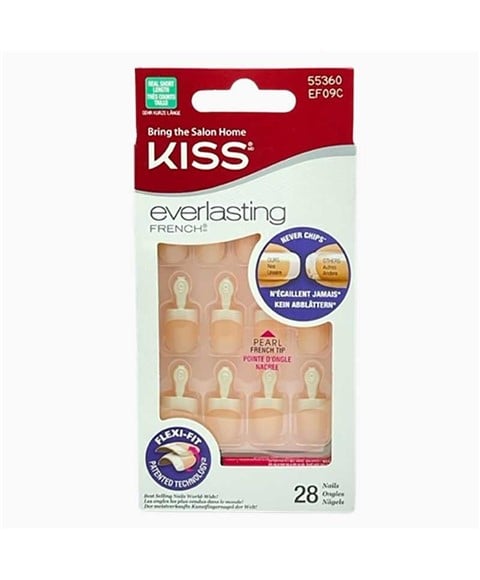 KISS EVERLASTING FRENCH ULTRA CONFORT NAILS EF09C