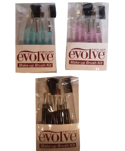 KIT DE PINCEAUX DE MAQUILLAGE EVOLVE 