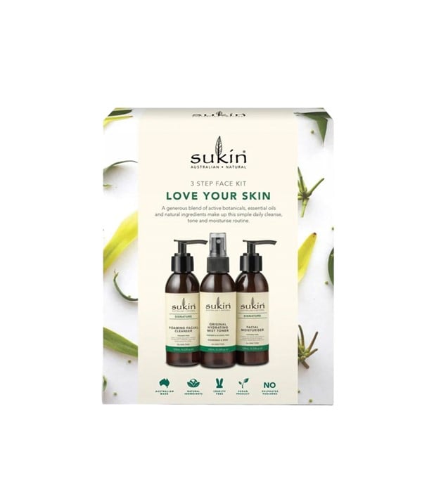 KIT VISAGE EN 3 ÉTAPES SUKIN LOVE YOUR SKIN
