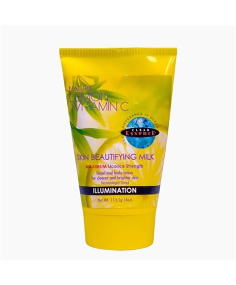 LAIT D'EMPLOI DE LA PEAU NATURE LEMON PLUS VITAMINE C FACIAL A