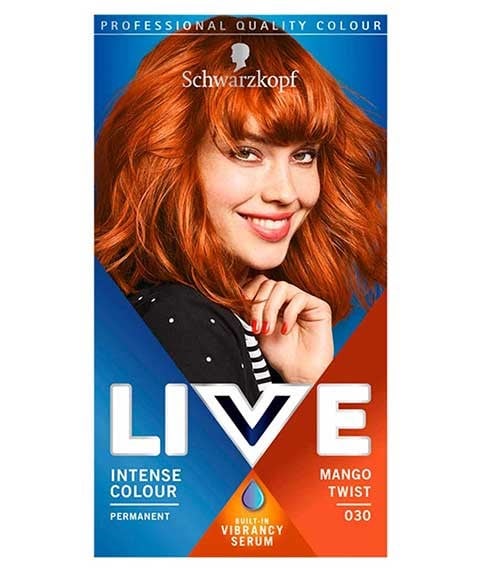 LIVE COLOR COULEURS PERMANENTES INTENSE 030 MANGO TWIST 