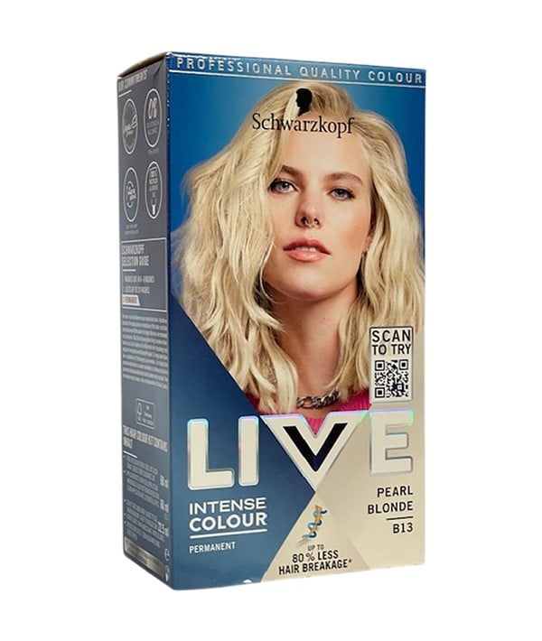 LIVE COULEUR PERMANENTE INTENSE B13 BLOND PERLE 