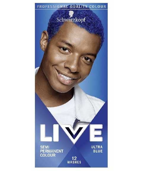 LIVE COULEUR SEMI PERMANENTE ULTRA BLEU 