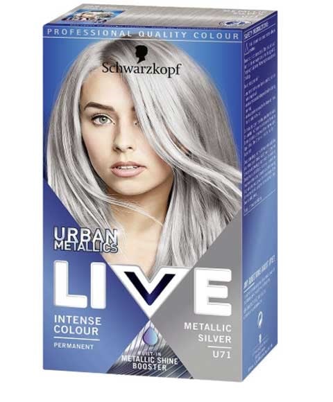 LIVE URBAN METALIC COULEUR PERMANENTE INTENSE U71 METALLIC