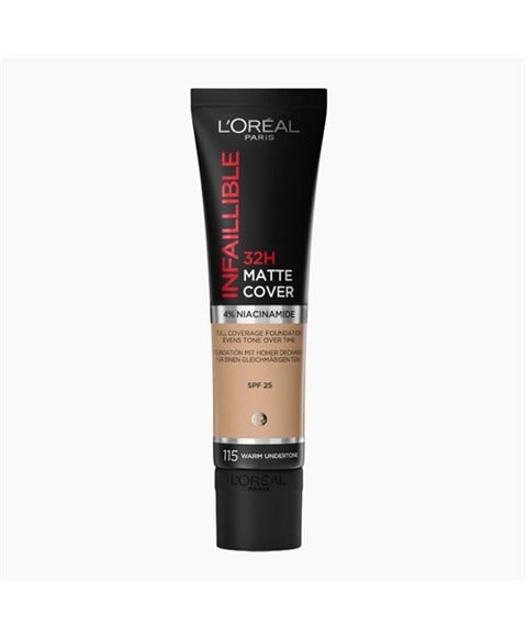 LOREAL INFAILLIBLE 32H MATTE COVER FOND DE TEINT À COUVERTURE COMPLÈTE