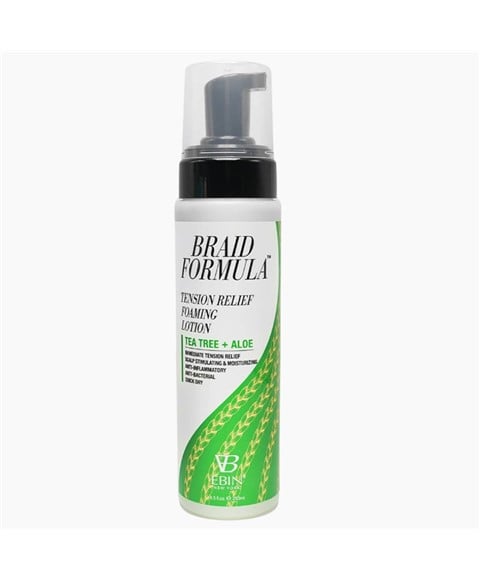 LOTION MOUSSE ANTI-TENSION BRAID FORMULA AVEC ARBRE À THÉ