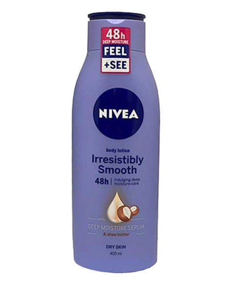 LOTION POUR LE CORPS AU BEURRE DE KARITÉ IRRESISTIBLY SMOOTH NIVEA