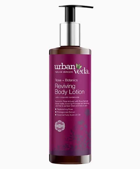 LOTION POUR LE CORPS REVIVANTE URBAN VEDA ROSE BOTANICS 