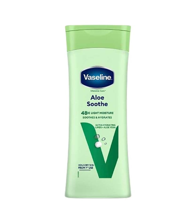 LOTION POUR LE CORPS VASELINE INTENSIVE CARE ALOE SOOTHE 
