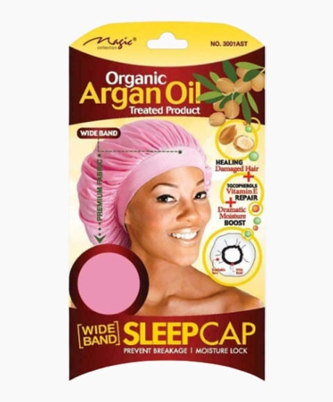 MAGIC COLLECTION BONNET DE SOMMEIL À L'HUILE D'ARGAN BIOLOGIQUE 3001 ASSORTI
