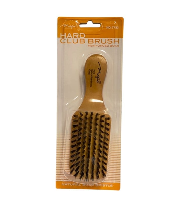 MAGIC COLLECTION BROSSE DUR CLUB EN POILS DE SANGLIER NATURELLES 7722