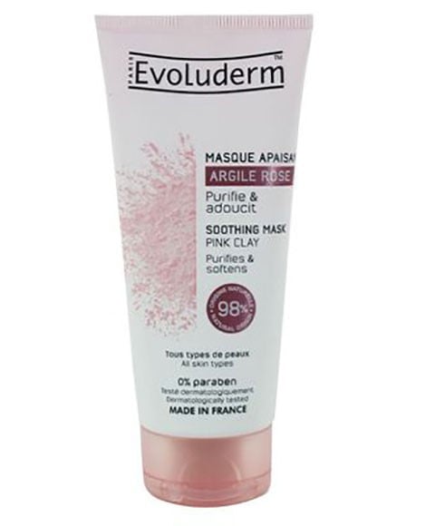 MASQUE APAISANT À L'ARGILE ROSE 