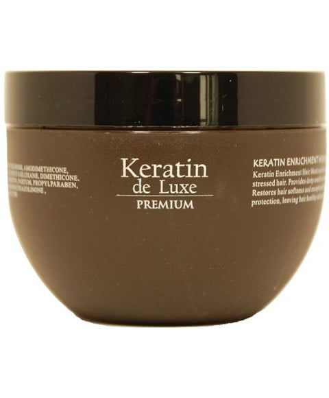 MASQUE CAPILLAIRE ENRICHISSEMENT EN KÉRATINE PREMIUM KERATIN DE LUXE 