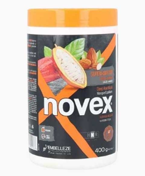 MASQUE CHEVEUX PROFONDES SUPER HAIR FOOD COCOA PLUS AMANDES 