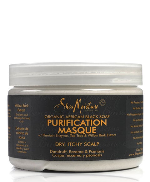 MASQUE DE PURIFICATION AU SAVON NOIR AFRICAIN 