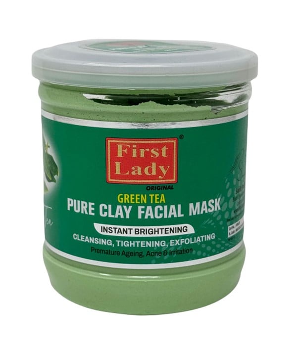 MASQUE FACIAL À L'ARGILE PURE AU THÉ VERT 