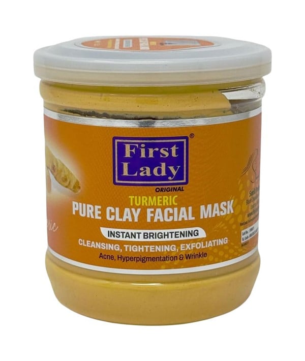 MASQUE FACIAL À L'ARGILE PURE CURCUMA 