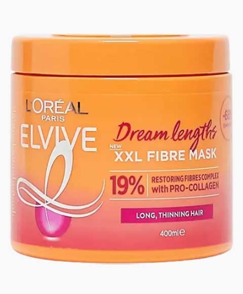 MASQUE FIBRE XXL ELVIVE DREAM LENGTHS AU COLLAGÈNE PRO 