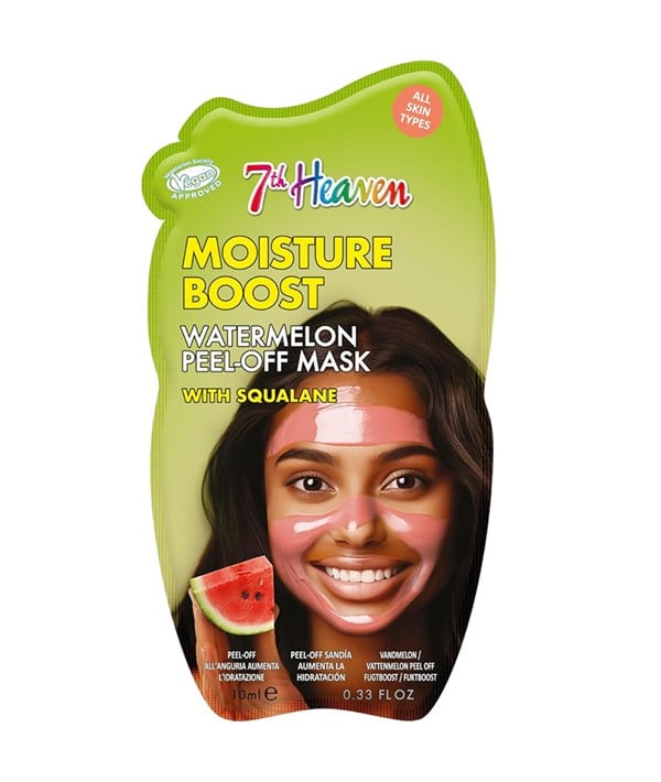 MASQUE PEEL OFF À LA Pastèque 7TH HEAVEN MOISTURE BOOST 