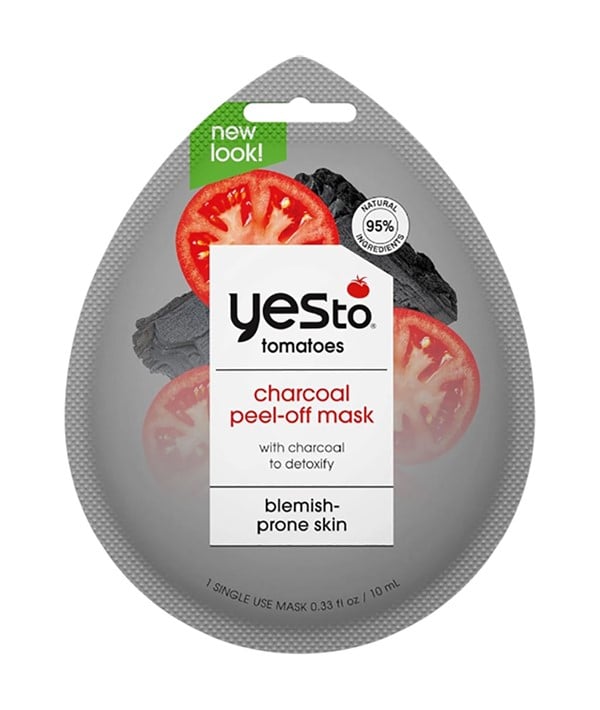 MASQUE PEEL OFF AU CHARBON POUR PEAU PRONE AUX IMPERFECTIONS DE TOMATES 