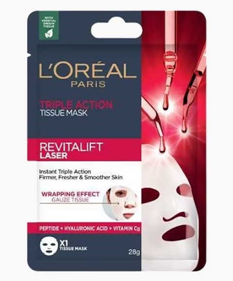 MASQUE TISSULAIRE REVITALIFT LASER TRIPLE ACTION