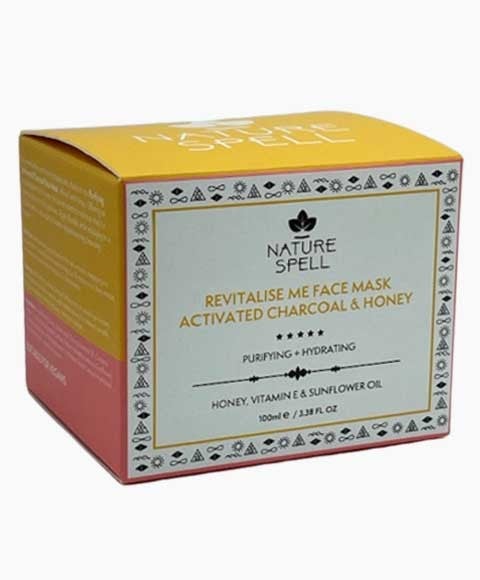 MASQUE VISAGE REVITALISANT AU CHARBON ACTIF ET AU MIEL 