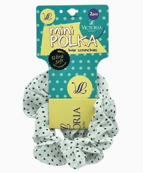 MINI chouchous à cheveux à pois 80A2 