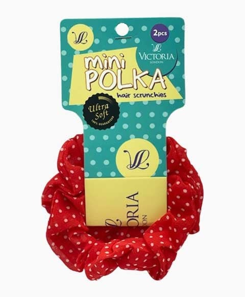 MINI chouchous pour cheveux à pois 80A4 