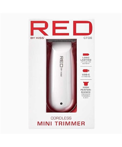 MINI TONDEUSE SANS FIL RED BY KISS CT06 