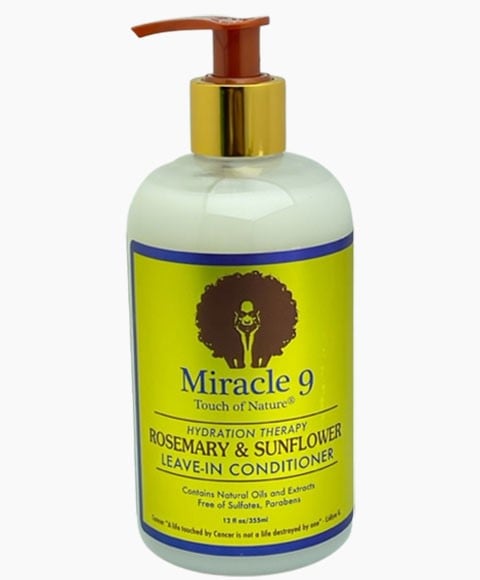 MIRACLE 9 Romarin et tournesol sans congé en conditionneur 