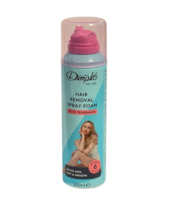 MOUSSE EN SPRAY ÉPILANT DIMPLES AU PARFUM DE ROSE
