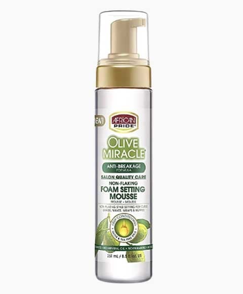 MOUSSE fixatrice de mousse anti-casse OLIVE MIRACLE 