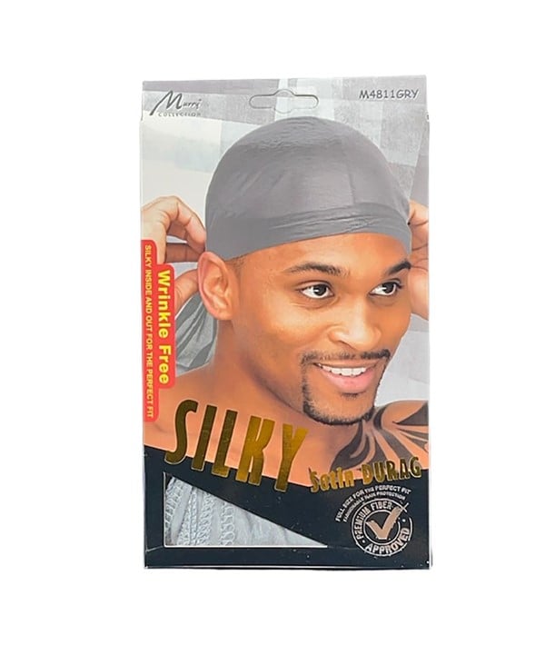 MURRY COLLECTION DURAG EN SATIN SOYEUX M4811GRY 