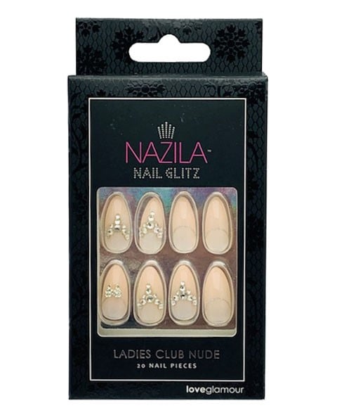 NAIL GLITZ LOVE GLAMOUR LADIES CLUB NUDE 