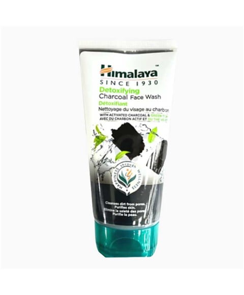 NETTOYANT POUR LE VISAGE AU CHARBON DÉTOXIFIANT HIMALAYA 