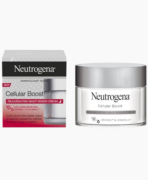 NEUTROGENA CELLULAR BOOST CRÈME RÉJUVENANTE DE NUIT RENOUVELANTE 