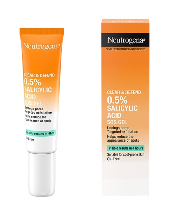 NEUTROGENA CLEAR AND DEFEND GEL SOS À L'ACIDE SALICYLIQUE 