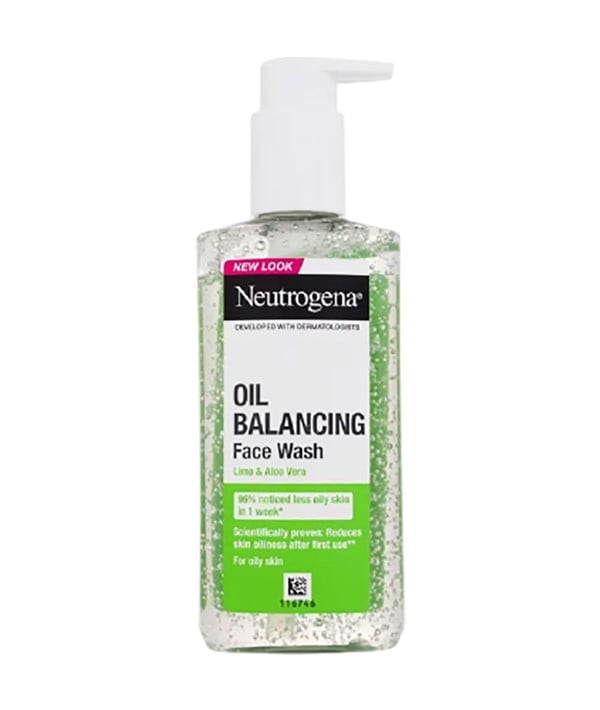 NEUTROGENA OIL NEUTROGENA OIL EQUILIBRANT FACIAL WASH AVEC LIME ET ALOE VE