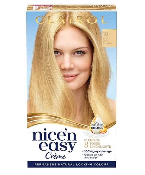 NICE N EASY COULEUR PERMANENTE 10 BLOND EXTRA CLAIR 
