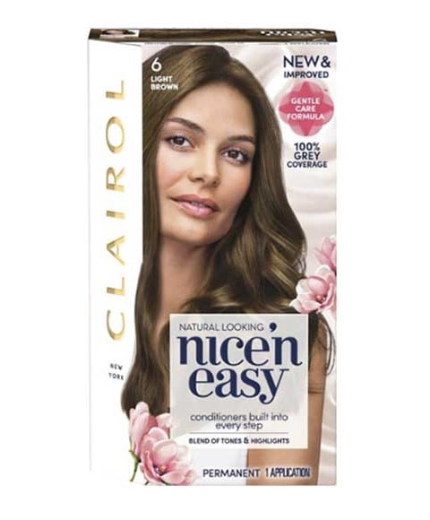 NICE N EASY COULEUR PERMANENTE 6 BRUN CLAIR 