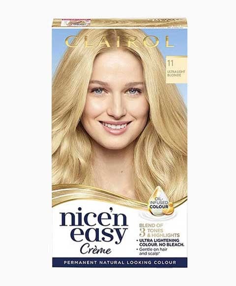 NICE N EASY CREME COULEUR PERMANENTE 11 BLOND ULTRA CLAIR 