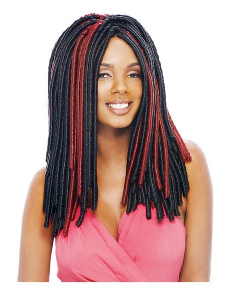 NOIR 2 X PACK VALEUR SYN SOFTEX DREAD LOC BRAID 