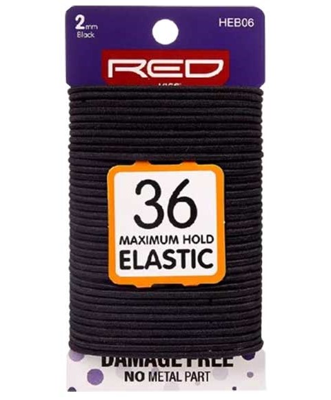 NOIR 36 ÉLASTIQUE À TENUE MAXIMALE HEB06 