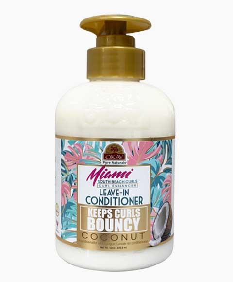 OK MIAMI KEEP CURLS BOUNCY NOIX DE COCO LAISSER DANS LE CONDITIONNEUR