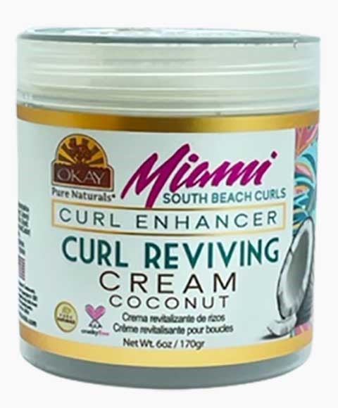 OKAY MIAMI CURL ENHANCER CRÈME REVIVANTE DE BOUCLES DE COCO 
