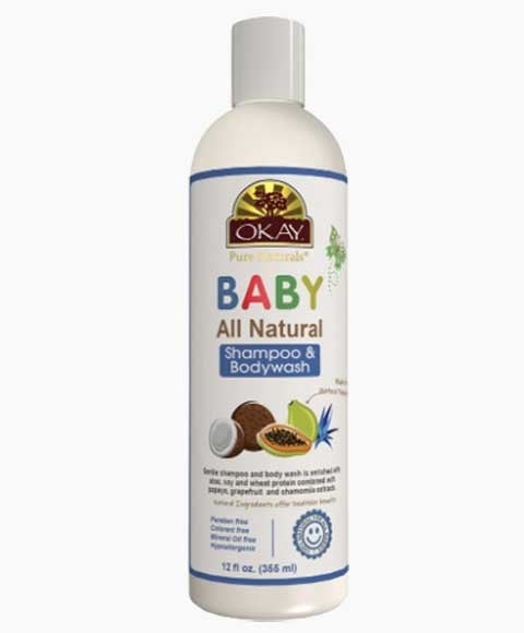 OKAY PURE NATURALS BABY ALL NATUREL SHAMPOOING ET GEL POUR LE CORPS 