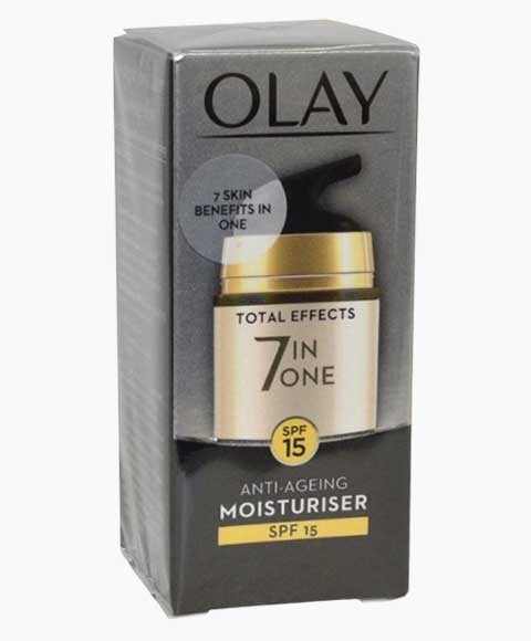 OLAY TOTAL EFFECTS HYDRATANT ANTI-ÂGE 7 EN 1 SPF15