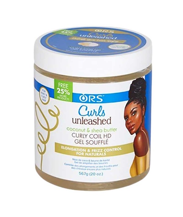 ORS CURLS UNLEASHED NOIX DE COCO ET BEURRE DE KARITÉ CURLY CURLY HD