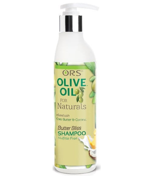 ORS HUILE D'OLIVE POUR SHAMPOOING NATURELS AU BEURRE BLISS 