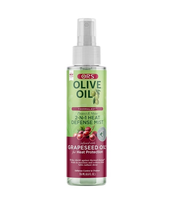 ORS HUILE D'OLIVE PROTECT ET BRILLANT 2 N 1 DÉFENSE THERMIQUE 